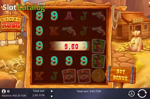 Οθόνη7. Chicken Rush Κουλοχέρης