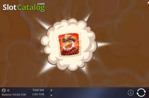 Οθόνη9. Chicken Rush Κουλοχέρης