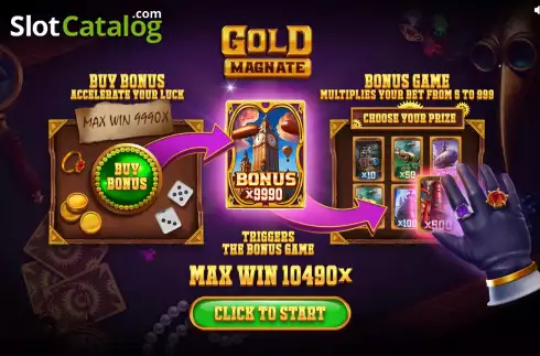 Οθόνη2. Gold Magnate Κουλοχέρης