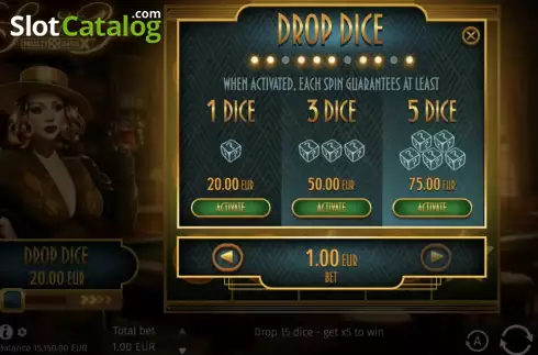 Οθόνη3. Secret Bar Multi Dice X Κουλοχέρης