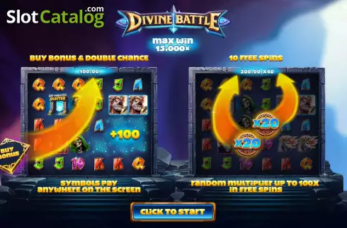 Οθόνη2. Divine Battle Κουλοχέρης