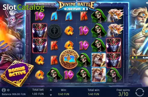 Οθόνη8. Divine Battle Κουλοχέρης