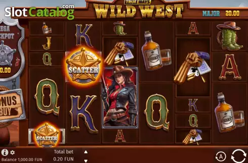 Οθόνη2. Wild West Trueways Κουλοχέρης