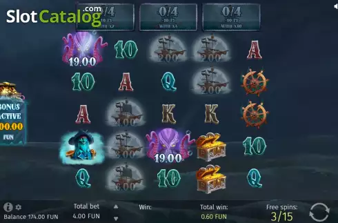 Οθόνη9. Kraken's Hunger Κουλοχέρης