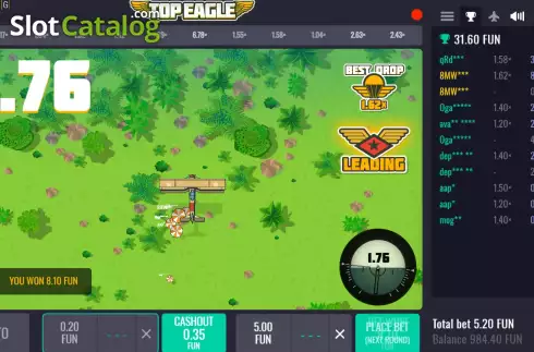 Οθόνη3. Top Eagle Κουλοχέρης