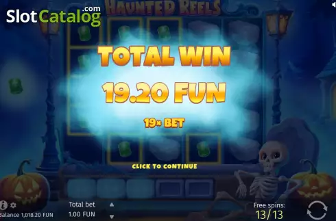 Οθόνη3. Haunted Reels (BGAMING) Κουλοχέρης