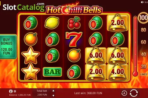 Οθόνη1. Hot Chilli Bells Κουλοχέρης
