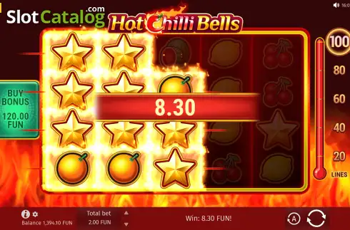 Οθόνη4. Hot Chilli Bells Κουλοχέρης