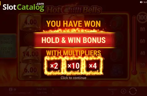 Οθόνη9. Hot Chilli Bells Κουλοχέρης