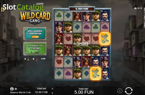 Οθόνη3. Wild Card Gang Κουλοχέρης 