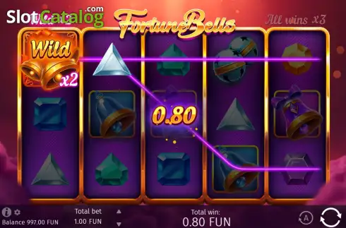 Οθόνη3. Fortune Bells Κουλοχέρης