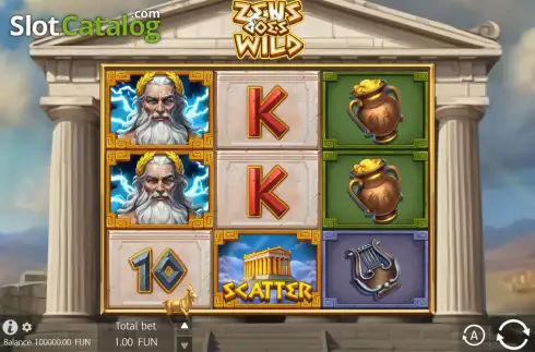 Οθόνη2. Zeus Goes Wild Κουλοχέρης