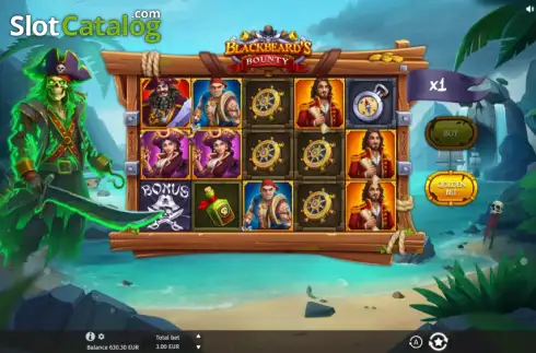 Οθόνη2. Blackbeard's Bounty (BGAMING) Κουλοχέρης