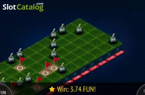 Οθόνη4. Minesweeper (BGAMING) Κουλοχέρης