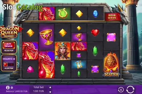 Οθόνη2. Dragon Queen Megaways Κουλοχέρης