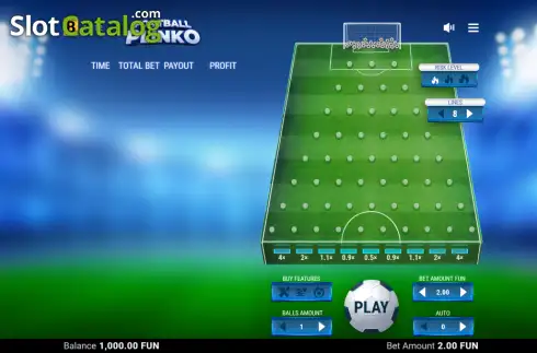 Οθόνη2. Football Plinko Κουλοχέρης