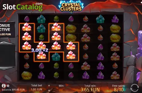 Οθόνη3. Crystal Clusters Κουλοχέρης