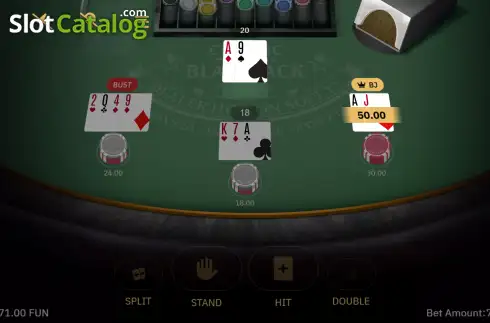 Οθόνη3. Classic Multihand Blackjack Κουλοχέρης 