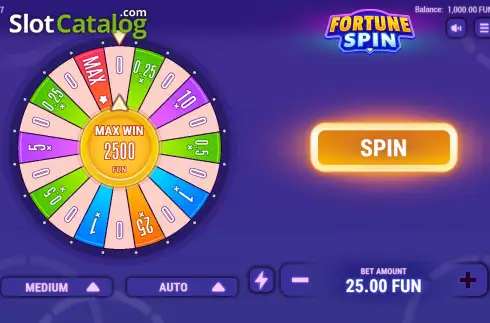 Οθόνη2. Fortune Spin Κουλοχέρης