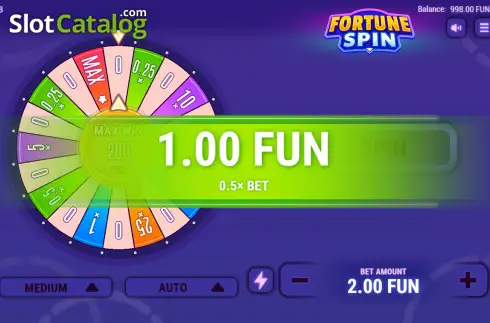 Οθόνη3. Fortune Spin Κουλοχέρης