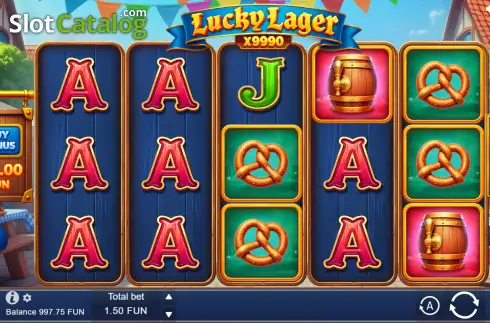 Οθόνη2. Lucky Lager x9990 Κουλοχέρης