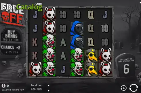 Οθόνη2. Face Off (BGAMING) Κουλοχέρης