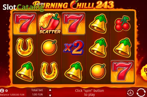 Οθόνη2. Burning Chilli 243 Κουλοχέρης 