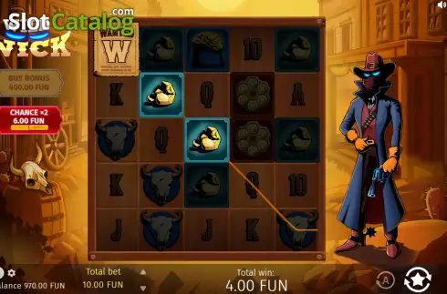 Οθόνη3. Wild Wick Κουλοχέρης