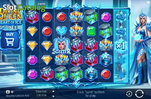 Οθόνη2. Divine Queen: Heart of Ice Κουλοχέρης