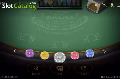 Οθόνη2. Surrender Multihand Blackjack Κουλοχέρης