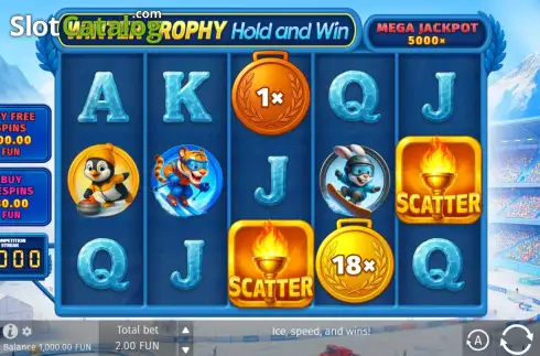 Οθόνη2. Winter Trophy Hold and Win Κουλοχέρης