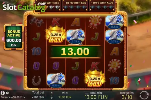 Οθόνη3. Derby Rush Κουλοχέρης 