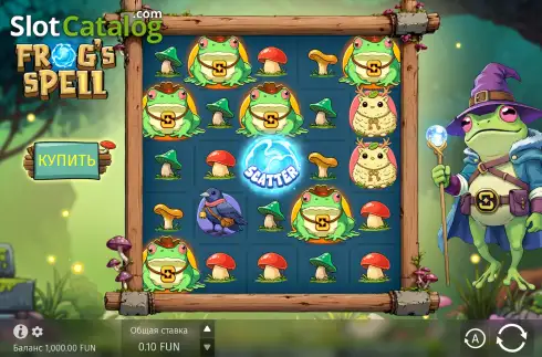 Οθόνη2. Frog's Spell Κουλοχέρης 