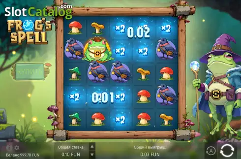 Οθόνη3. Frog's Spell Κουλοχέρης 