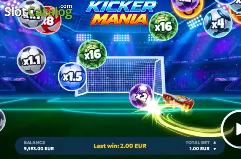 Οθόνη3. Kicker Mania Κουλοχέρης