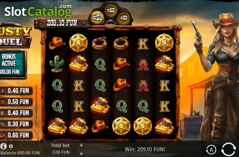 Οθόνη3. Dusty Duel Κουλοχέρης