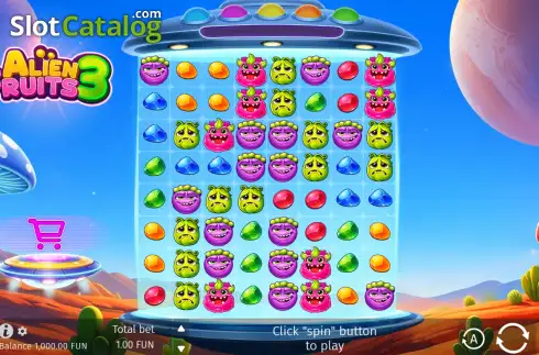 Οθόνη2. Alien Fruits 3 Κουλοχέρης