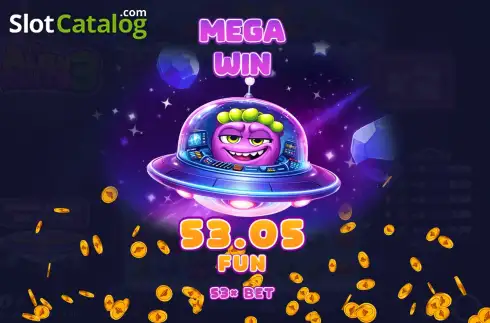 Οθόνη3. Alien Fruits 3 Κουλοχέρης