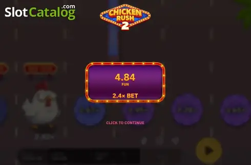 Οθόνη3. Chicken Rush 2 Κουλοχέρης