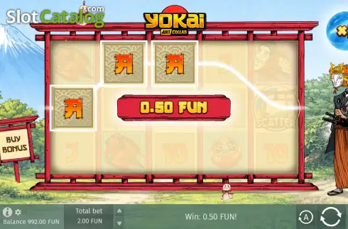 Οθόνη3. Yokai (BGAMING) Κουλοχέρης