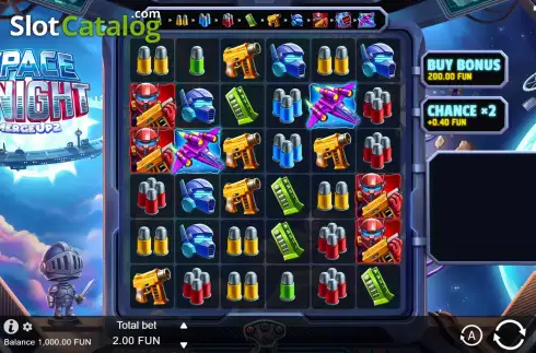 Οθόνη2. Space Knight Merge Up 2 Κουλοχέρης