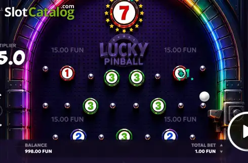 Οθόνη3. Lucky Pinball Κουλοχέρης