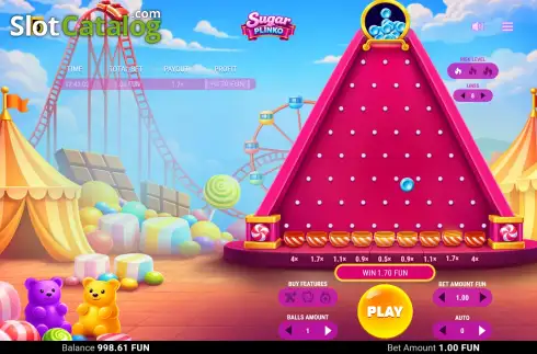 Οθόνη3. Sugar Plinko Κουλοχέρης