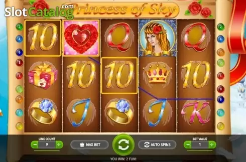 Οθόνη4. Princess of Sky Κουλοχέρης