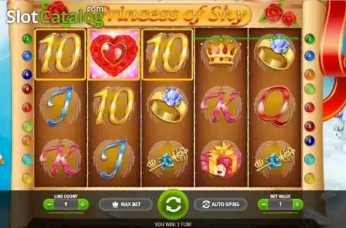 Οθόνη5. Princess of Sky Κουλοχέρης