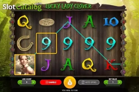 Οθόνη3. Lucky Lady's Clover Κουλοχέρης