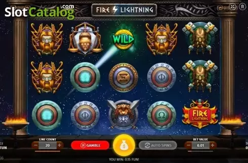 Οθόνη4. Fire Lightning Κουλοχέρης