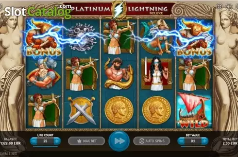 Οθόνη3. Platinum Lightning Deluxe Κουλοχέρης