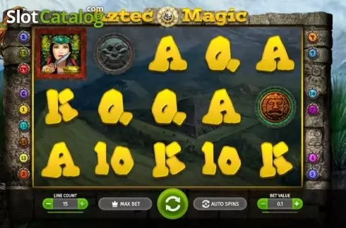 Οθόνη2. Aztec Magic Κουλοχέρης 