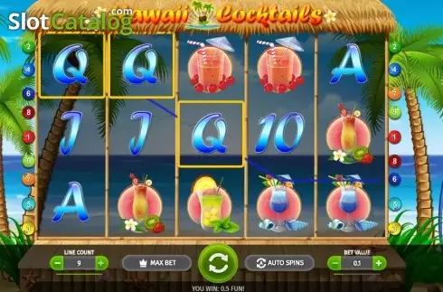 Οθόνη3. Hawaii Cocktails Κουλοχέρης